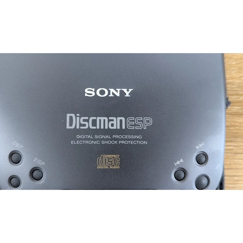 Sony Discman D-321 CD Player TESTED WORKING damaged AVLS Function *READ*